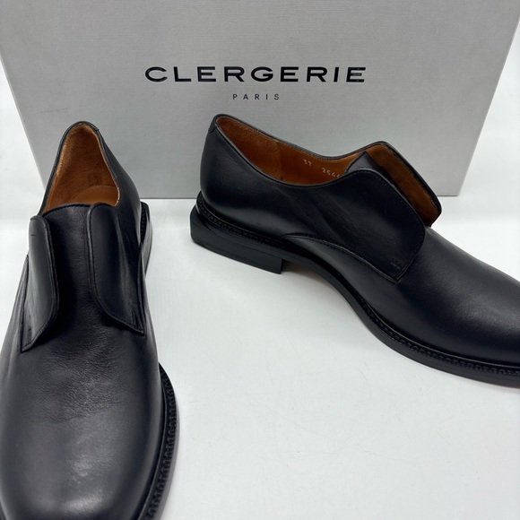 Clergerie Women´s Rayane Black Leather Slip on...
